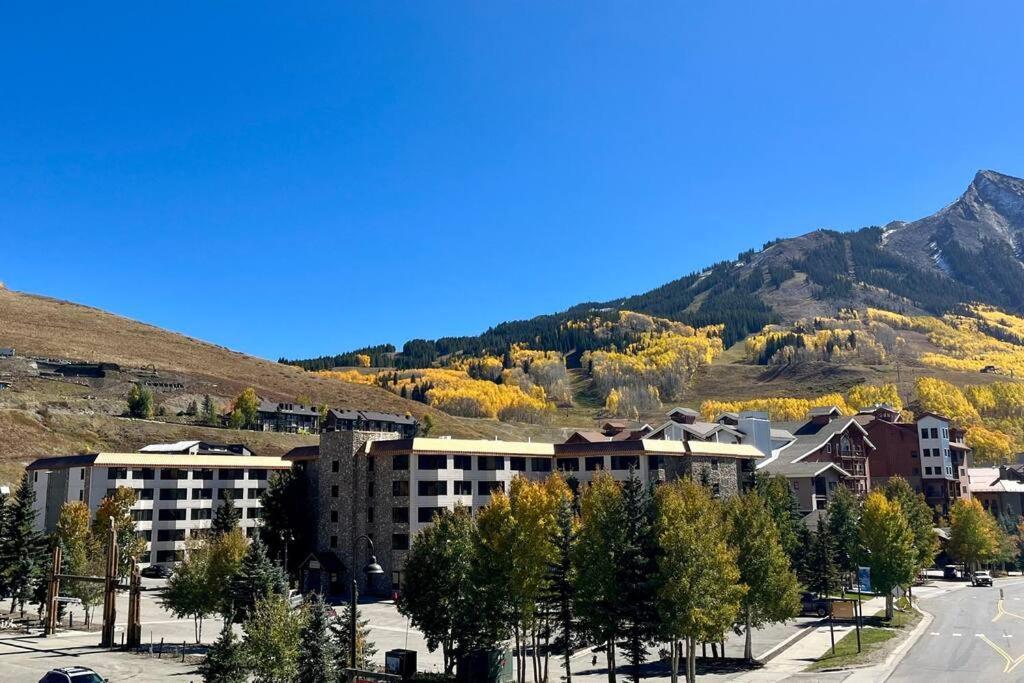 Mt Cb Mountain Side With King Bed, Hot Tub, Pool & Kitchen! Apartment Crested Butte Ngoại thất bức ảnh